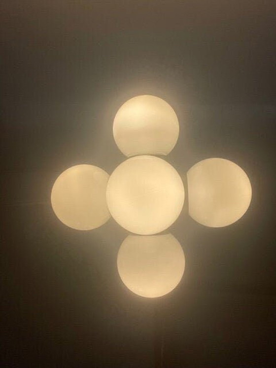 Image 1 of Sputnik chandelier by KamenickÃ½ ?enov, 1970s