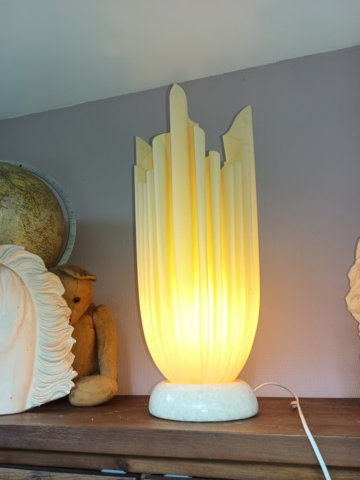 Flaming Toch Floorlamp 'Athena' By Georgia Jacob