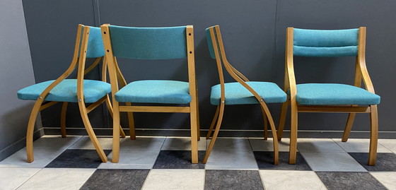 Image 1 of 4 Dining Chairs By Ludvik Volak 1960S