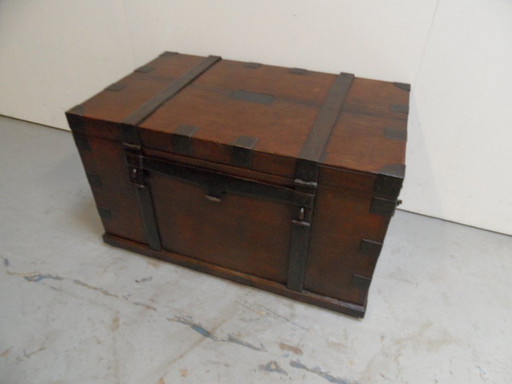 Antique Travel Casket