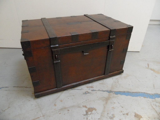 Antique Travel Casket