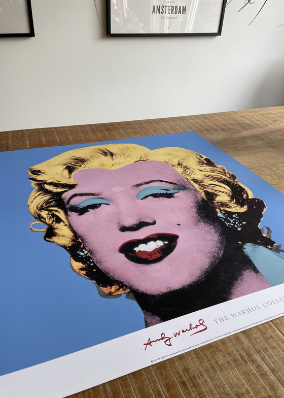 Image 1 of Andy Warhol (1928-1987), Shot Blue Marilyn, 1964, Copyright 2016 The Andy Warhol Foundation for the Visual Arts. Inc