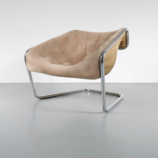 Kwok Hoi Chan Boxer Chair for Steiner, France, 1971