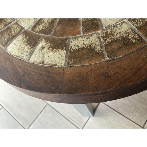 Vintage ceramic coffee table, 1960