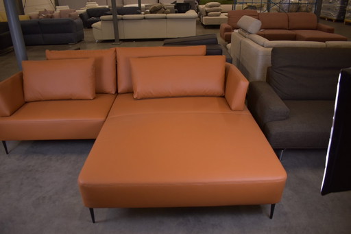 Sofa Couch Corner sofa imitation leather from microfiber