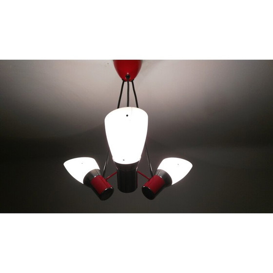 Image 1 of Lampada a sospensione vintage di Napako per Josef Hůrka, 1970