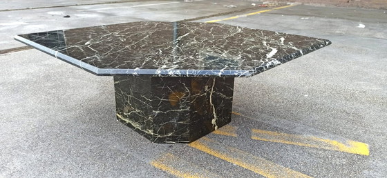 Image 1 of Vintage Marmeren Salontafel 
