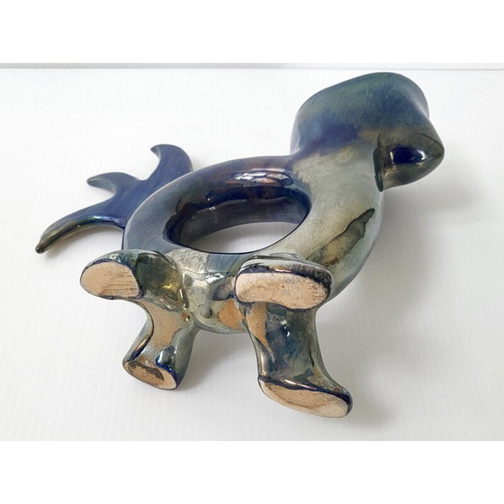 Image 1 of Pair of vintage zoomorphic vases