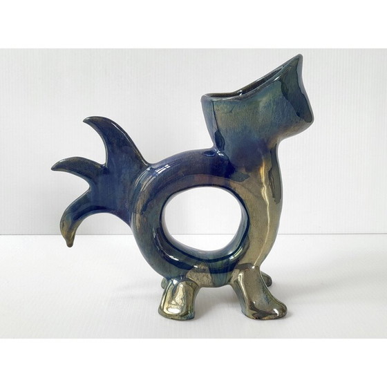 Image 1 of Pair of vintage zoomorphic vases