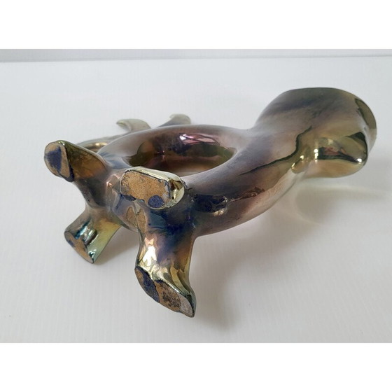 Image 1 of Pair of vintage zoomorphic vases