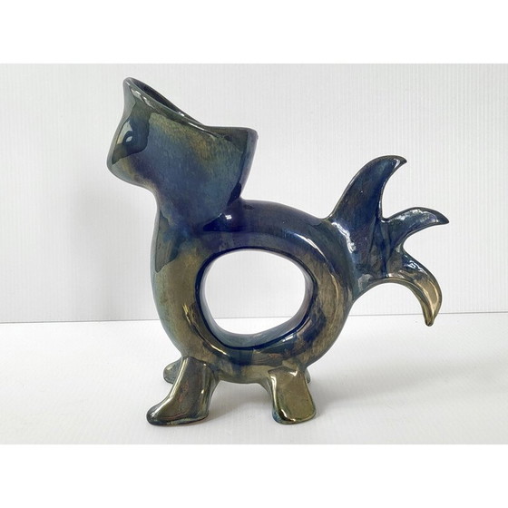 Image 1 of Pair of vintage zoomorphic vases