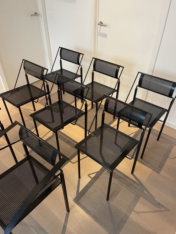 Image 1 of 8 X Flye Line Carre VI Chairs