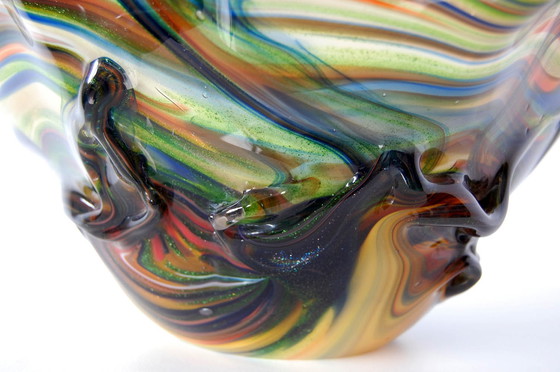 Image 1 of Art Glass Fazzoletto Vase '80 | Italie