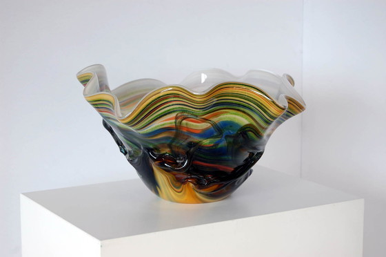 Image 1 of Art Glass Fazzoletto Vase '80 | Italie