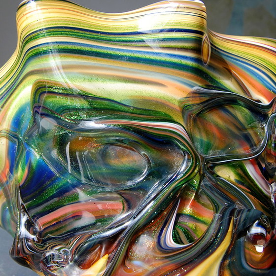 Image 1 of Art Glass Fazzoletto Vase '80 | Italie