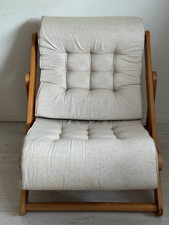 Image 1 of Set of 'Kon Tiki' armchairs Gillis Lundgren Ikea 1970s