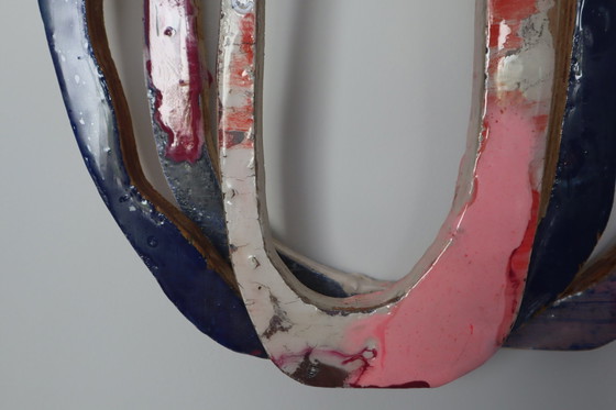 Image 1 of Angeline Maas Abstract Wall Sculpture 'Mother Of Mothers'.