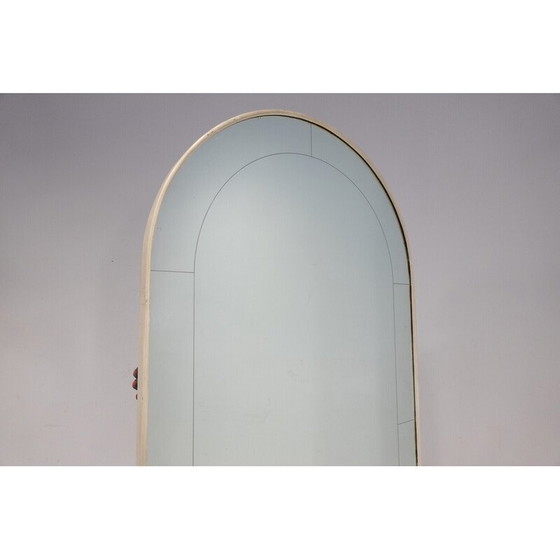 Image 1 of Vintage console mirror in wood and glass, Italy 1940s