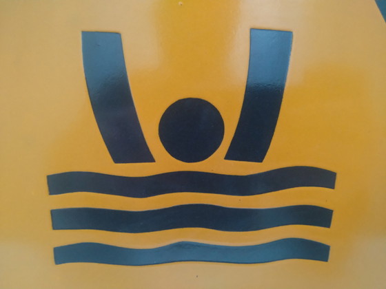 Image 1 of Pool party enamel sign