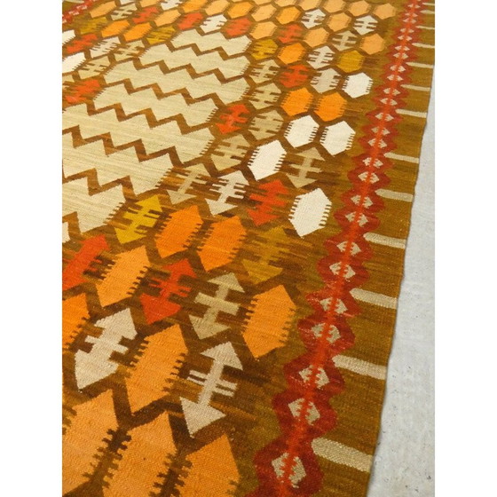 Image 1 of Vintage Kilim rug from Eastern Europe, Poland 1960
