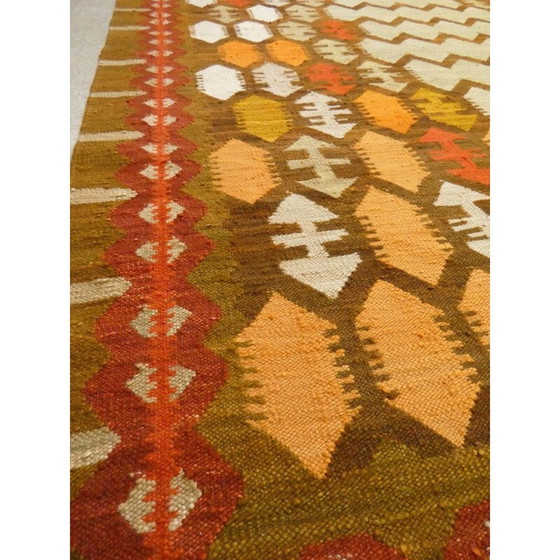 Image 1 of Vintage Kilim rug from Eastern Europe, Poland 1960
