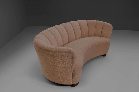 Image 1 of Curved Banana Sofa