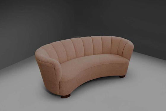 Image 1 of Curved Banana Sofa