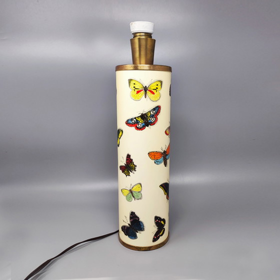 Image 1 of Vintage Piero Fornasetti Table Lamp. Made in Italy
