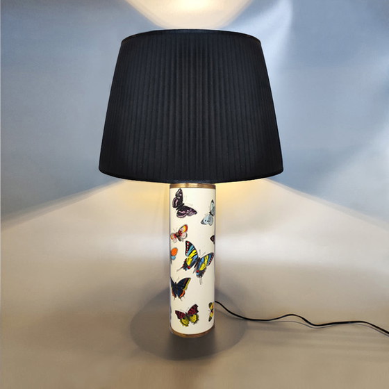 Image 1 of Vintage Piero Fornasetti Table Lamp. Made in Italy