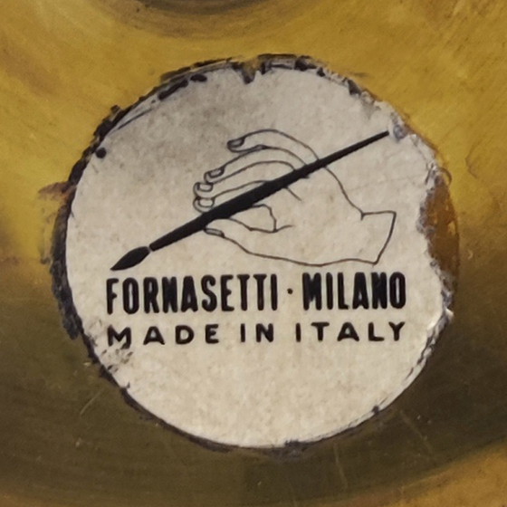 Image 1 of Vintage Piero Fornasetti Table Lamp. Made in Italy