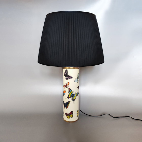 Image 1 of Vintage Piero Fornasetti Table Lamp. Made in Italy