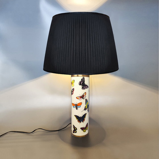 Image 1 of Vintage Piero Fornasetti Table Lamp. Made in Italy