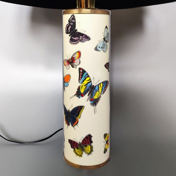 Image 1 of Vintage Piero Fornasetti Table Lamp. Made in Italy