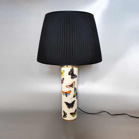 Image 1 of Vintage Piero Fornasetti Table Lamp. Made in Italy
