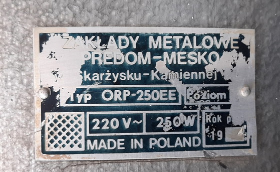 Image 1 of Zaklady Metalowe factory lamp