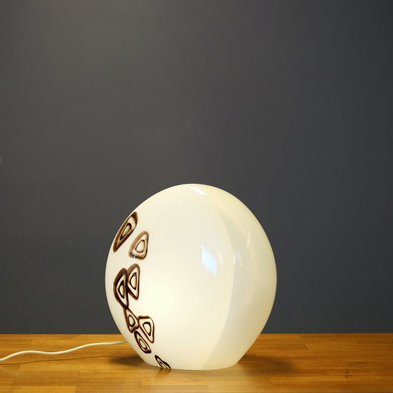Image 1 of Vintage 1970's Murano glass table lamp by Tomasso Barbi.