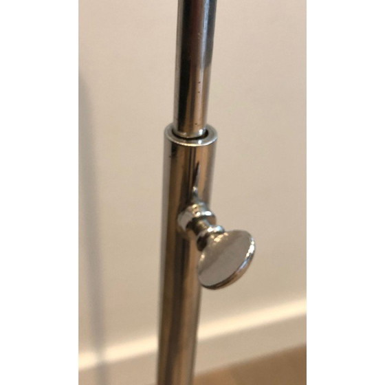 Image 1 of Vintage chrome nightstand, France 1970