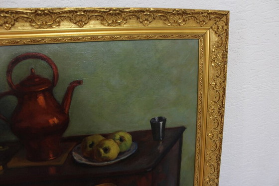 Image 1 of Still life in oil on canvas by Fernand Fabre