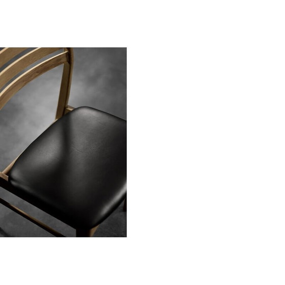 Image 1 of Set of 4 vintage Scandinavian oakwood dining chairs by Sax Møbelfabrik, 1960s