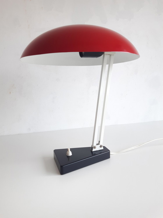 Image 1 of Graphic Mcm Desk Lamp From Hala Zeist, Model 145