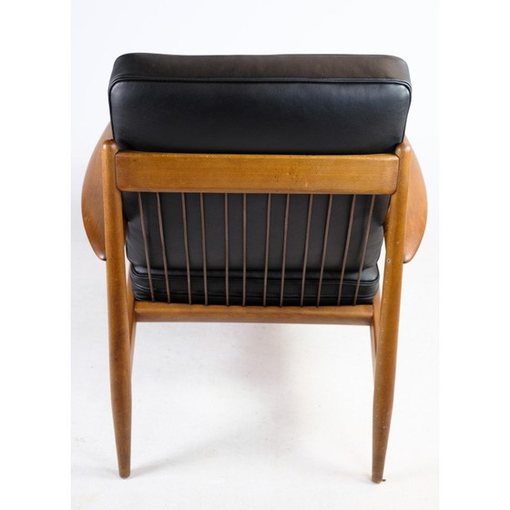 Image 1 of Vintage teak armchair by Grete Jalk for France and Søn, Denmark 1960s