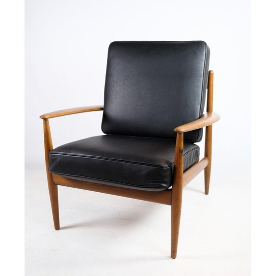 Image 1 of Vintage teak armchair by Grete Jalk for France and Søn, Denmark 1960s