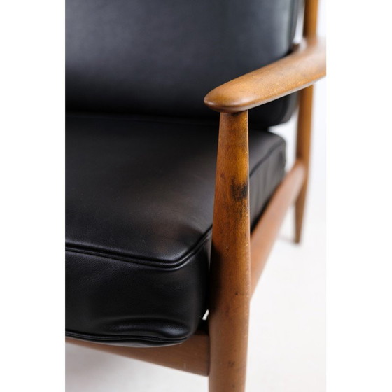 Image 1 of Vintage teak armchair by Grete Jalk for France and Søn, Denmark 1960s