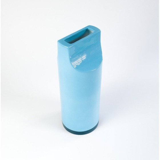 Image 1 of Vintage earthenware model 592 vase by Ettore Sottsass for Habitat, 2000