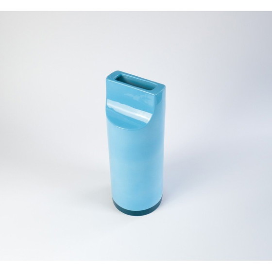 Image 1 of Vintage earthenware model 592 vase by Ettore Sottsass for Habitat, 2000