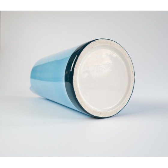 Image 1 of Vintage earthenware model 592 vase by Ettore Sottsass for Habitat, 2000
