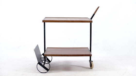 Image 1 of Mid-Century Danish teak Bar carts