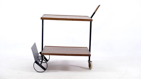 Image 1 of Mid-Century Danish teak Bar carts