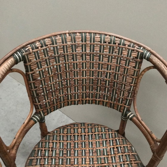 Image 1 of Vintage Bamboo kid's armchair 1930s