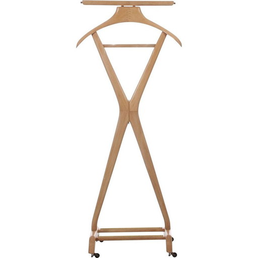 Vintage beechwood valet by Ico Parisi for Fratelli Reguitti